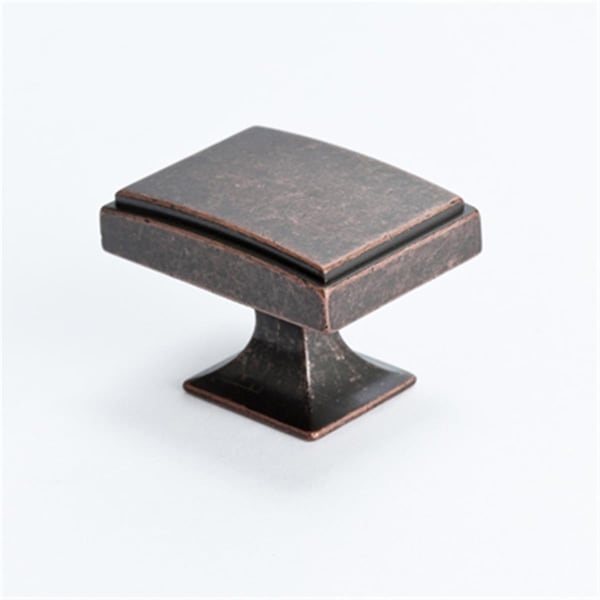 Hd Berenson 1.5 x 1.12 in. Knob Hearthstone- Weathered Verona Bronz BE4085 1WVB - main